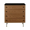 62 Dresser -lipasto, American walnut, 4 laatikkoa