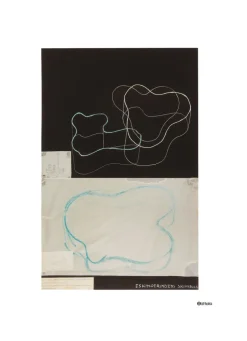 Aalto art Sketch black juliste, 50x70 cm