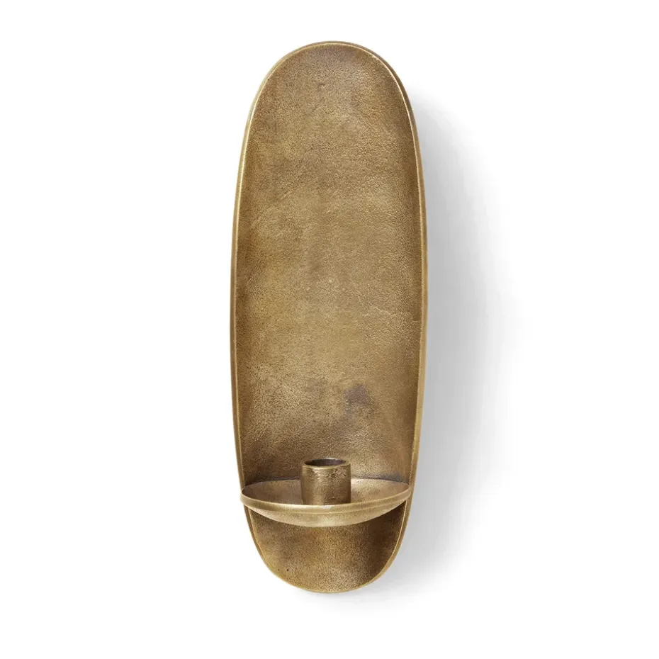 Agapé seinäkynttilänjalka, Brass finish