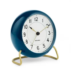 AJ Station pöytäkello petrolinsininen, petrolinsininen