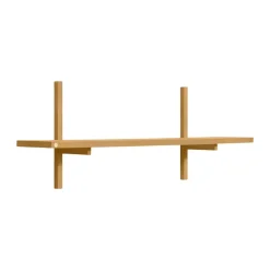 A-Light Shelf seinähylly Special Edition, Brown beige 90x21x35 cm