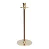 Alto Basso kynttilänjalka 30 cm, Messinki