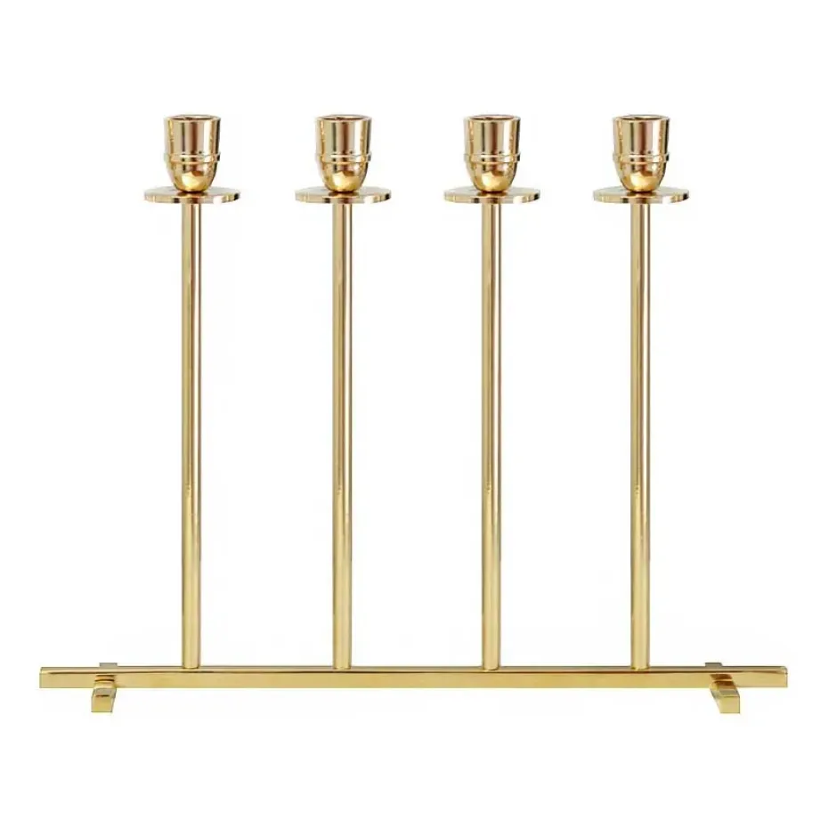 Alto kynttilänjalka, Kiinteä messinki