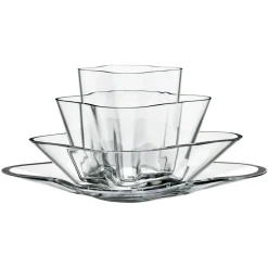 Alvar Aalto -maljakko kukka, 4 osaa, Kirkas