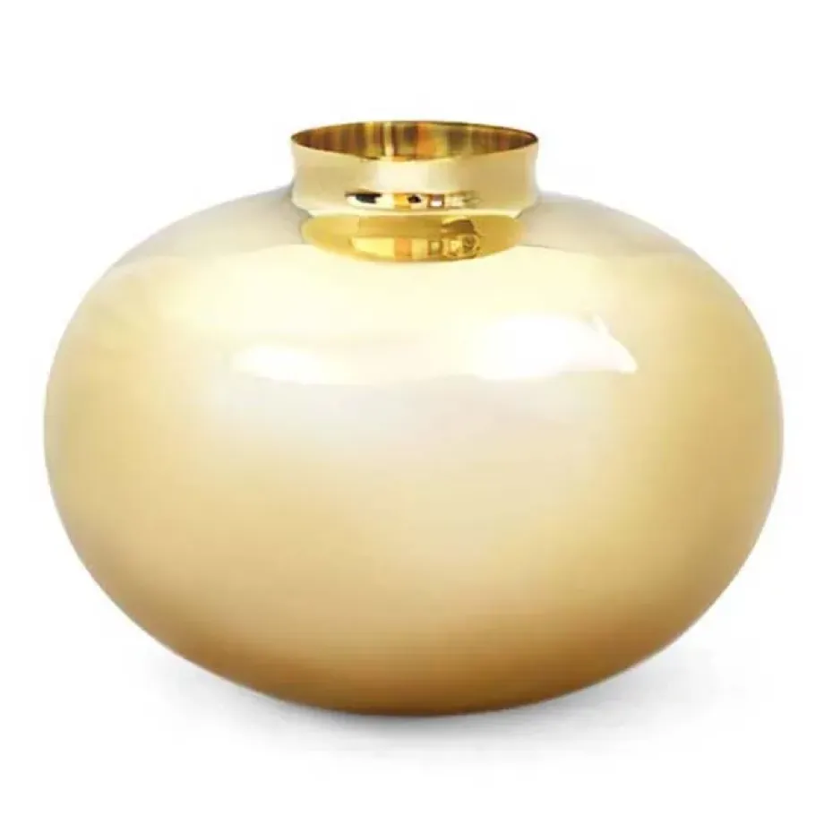 Amico maljakko Ø20 cm, Kiinteä messinki