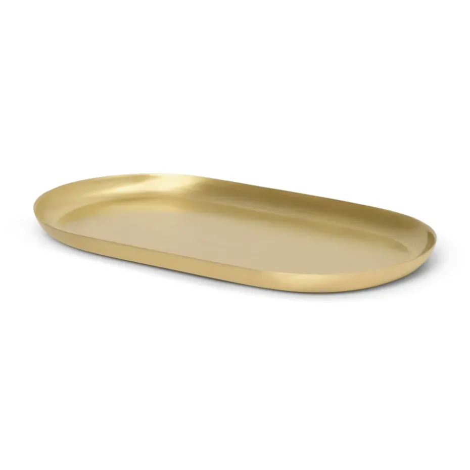 Basho tarjotin 9x18 cm, Messinki