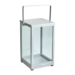 Belfort kynttilälyhty, Light grey H43 cm