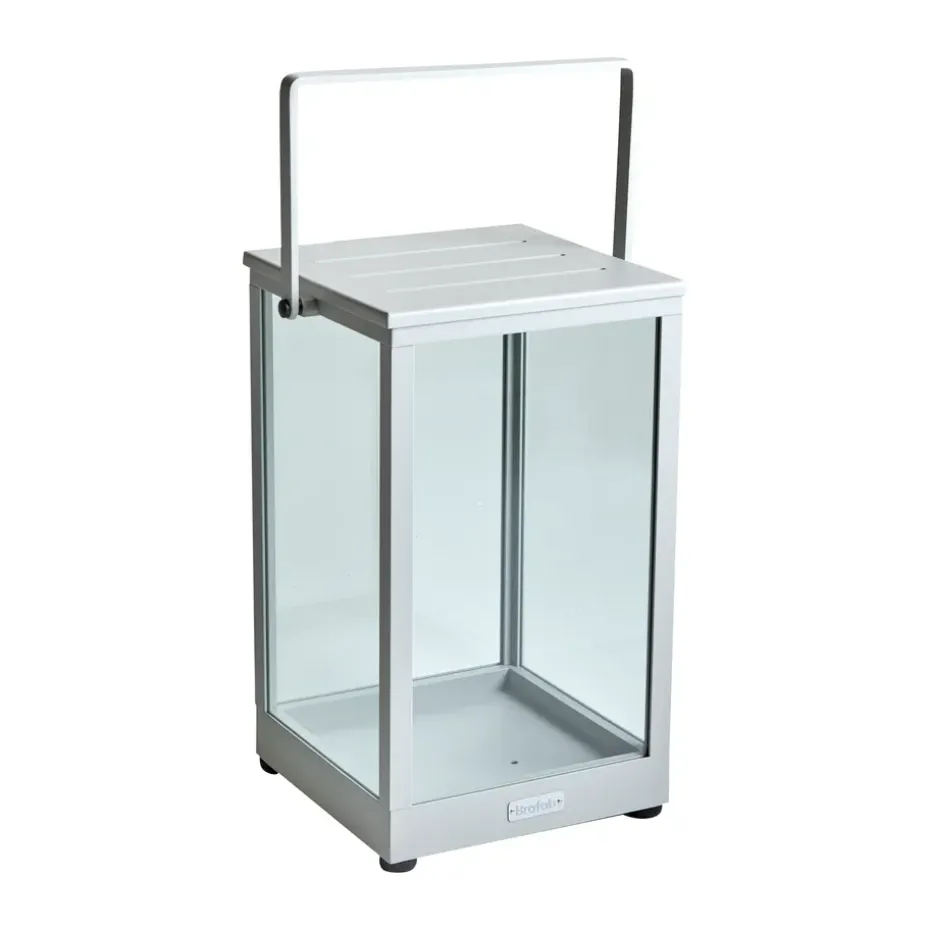 Belfort kynttilälyhty, Light grey H43 cm