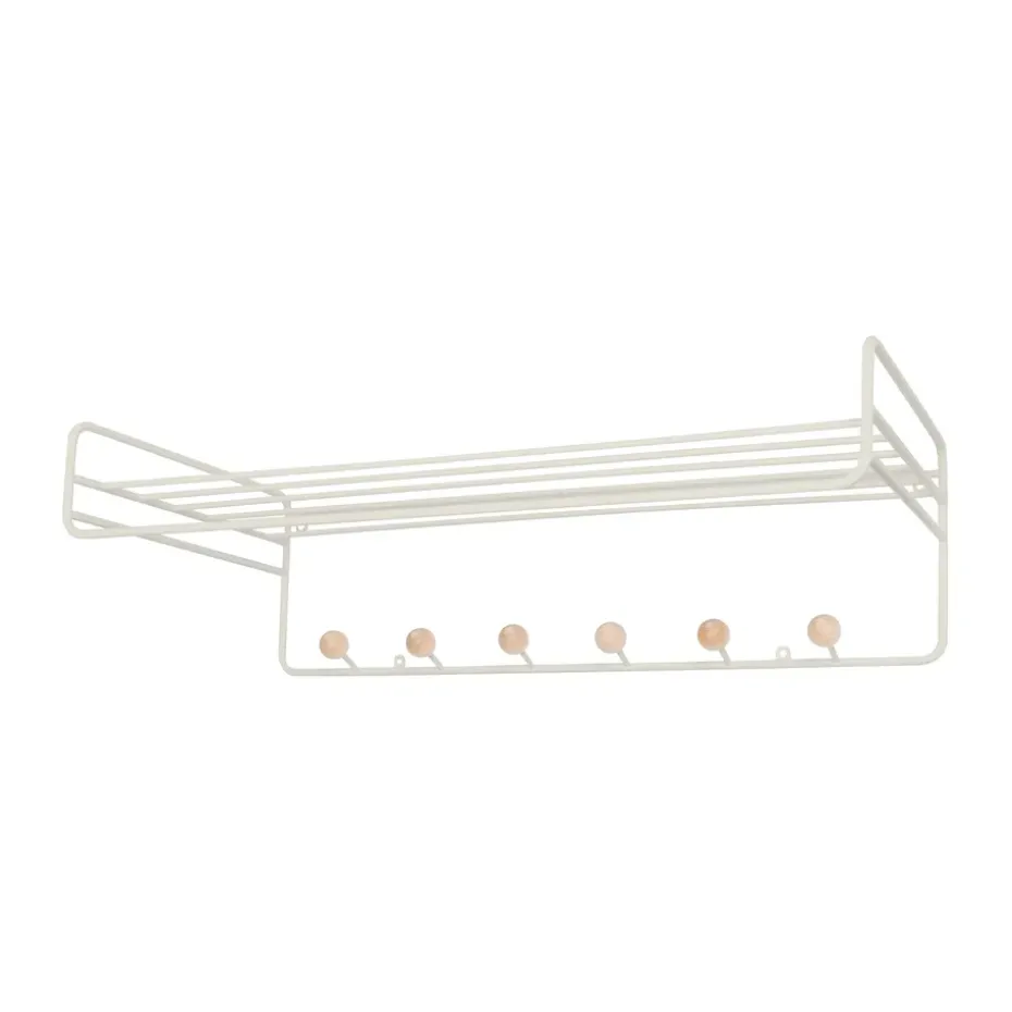 Bill Hat rack hattuhylly, Greige