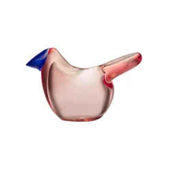 Birds by Toikka sieppo, Lohenpunainen-sininen