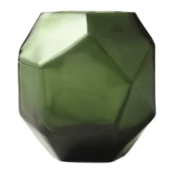 Bjork kynttilälyhty Ø9x10 cm, Green