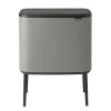 Bo touch bin 3 x 11 litraa, Mineral concrete grey
