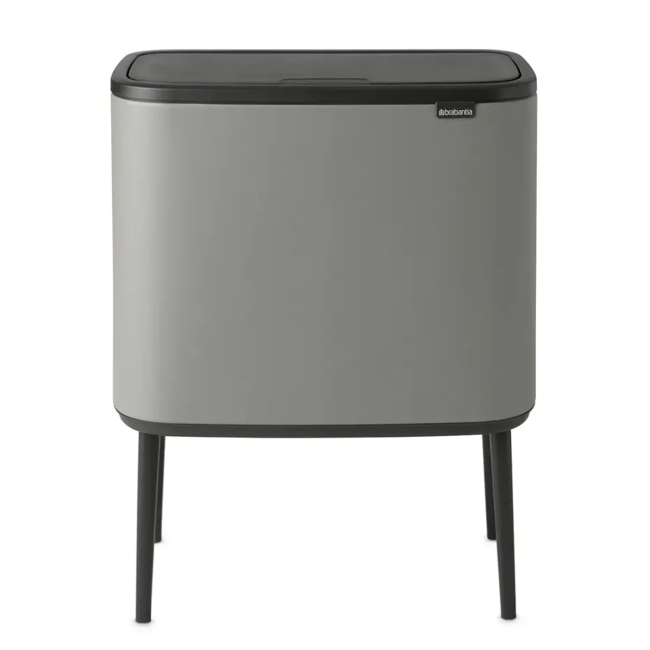 Bo touch bin 3 x 11 litraa, Mineral concrete grey