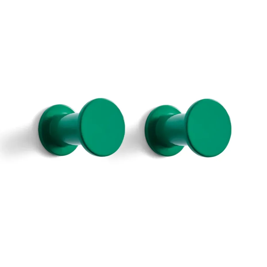 Bolt koukku 2-pakkaus Ø 2,8 cm, Green
