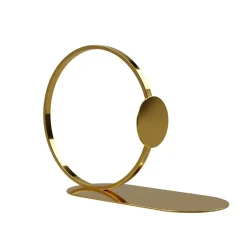 Book Ring -kirjatuki, 10 cm, Messinki