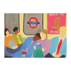 Born To Ride -juliste, 50x70 cm