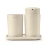 Brabantia ReNew käsienpesuallassetti, 3 osaa, Soft Beige