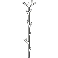 Branch naulakko, musta