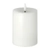 Bright Melt LED-pöytäkynttilä 12,5 cm, Valkoinen