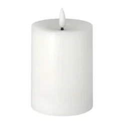 Bright Melt LED-pöytäkynttilä 12,5 cm, Valkoinen