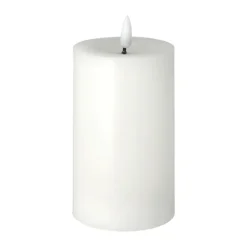 Bright Melt LED-pöytäkynttilä 15 cm, Valkoinen