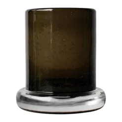 Bubble kynttilälyhty Ø10 cm, Brown