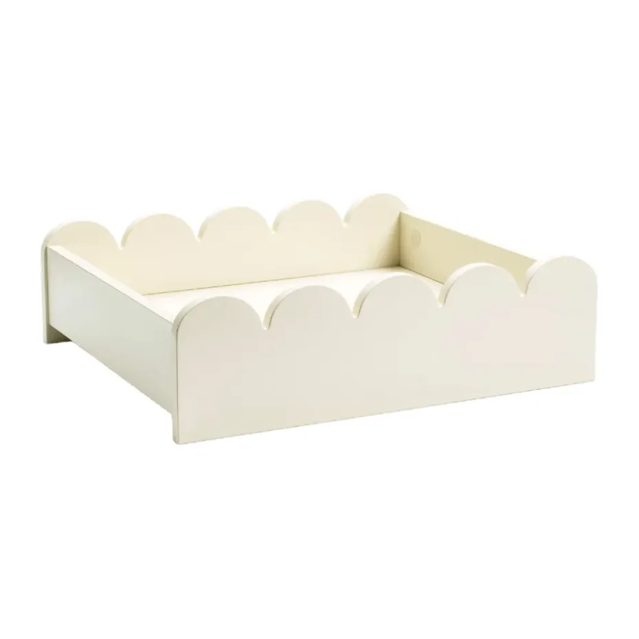 Bump tarjotin 35x41 cm, Off-white