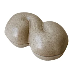 Bun kulho kannella 11 x 18 cm, Beige