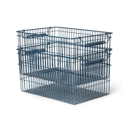 Cala kori pinottava 2-pakkaus, Dark blue