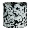 Calore kynttilälyhty XS Ø 10 cm, Black-white