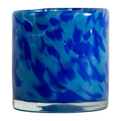 Calore kynttilälyhty XS Ø 10 cm, Monivärinen sininen
