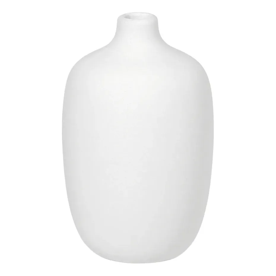 Ceola maljakko 13 cm, Valkoinen