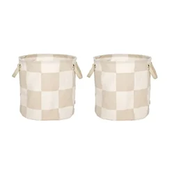 Chess säilytyskorit medium 2-pack, Clay-offwhite
