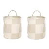 Chess säilytyskorit small 2-pack., Clay-offwhite