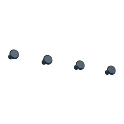 Classic koukku pieni 4-pack, Midnight blue