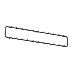 Classic naulakko 100 cm, Musta