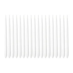 Cobra Hanukkah kynttilät 18 kpl, Valkoinen