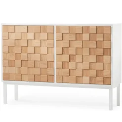 Collect 2016 matala kaappi, Valkoöljytty tammi-valkoinen