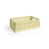Colour Crate L 34,5 x 53 cm, Light yellow