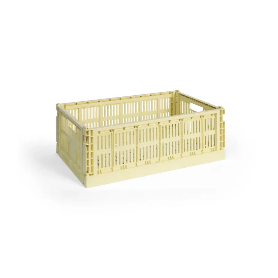 Colour Crate L 34,5 x 53 cm, Light yellow