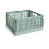 Colour Crate L Square 42x42 cm, Sage green