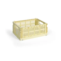 Colour Crate M 26,5 x 34,5 cm, Light yellow