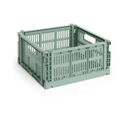 Colour Crate M Square 29.5x29.5 cm, Sage green