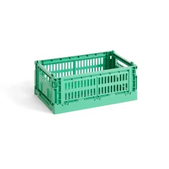 Colour Crate S 17 x 26,5 cm, Dark mint