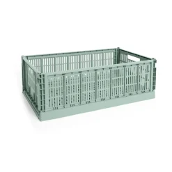 Colour Crate XL 42x68 cm, Sage green