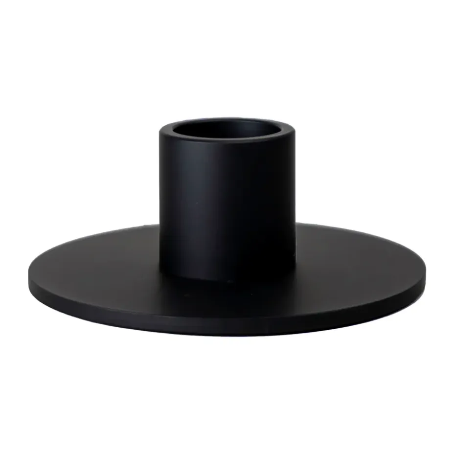 Cooee kynttilänjalka matala 3 cm, Musta