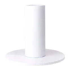 Cooee kynttilänjalka matala 7 cm, Valkoinen