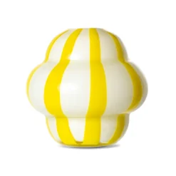 Curlie maljakko 20 cm, Keltainen