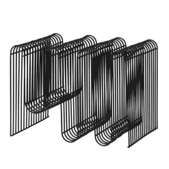 Curva lehtiteline, musta