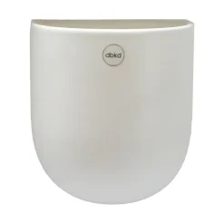 Cut, seinään ripustettava kukkaruukku, valkoinen, suuri